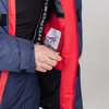 Nordski Mount лыжная утепленная куртка мужская blue-red - 8