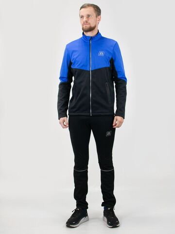 Мужской тренировочный лыжный костюм Noname On the Move 24 black-blue