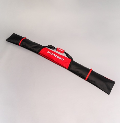 Nordski чехол для лыж black-red 3 пары 210 см