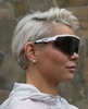 Спортивные профессиональные очки Noname Livigno white - 7