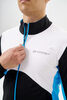Мужская тренировочная лыжная куртка Nordski Pro 2.0 white-black-light blue - 5
