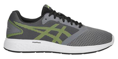 Asics patriot 10 men's running shoes black/white online