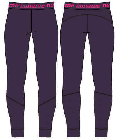 Женский комплект спортивного термобелья с ветрозащитой Noname Arctos WS 24  purple - 6