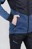 Мужская куртка для лыж и бега зимой Nordski Hybrid Pro blue-black - 6
