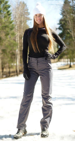 Nordski ветрозащитные брюки женские grey