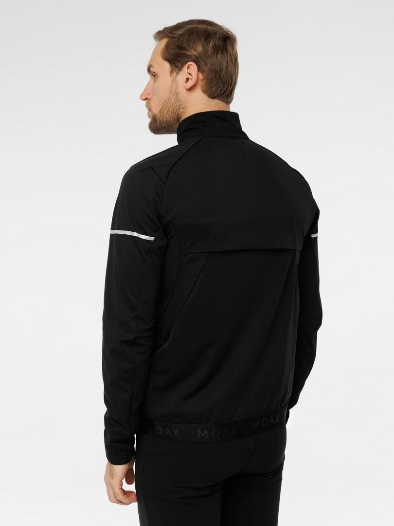 Мужская тренировочная куртка Moax Dynamic черная - 3
