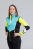 Женский лыжный жилет Fischer Softshell Warm бирюзовый - 1