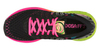 Asics Noosa Ff 2 женские беговые кроссовки черные-розовые - 4