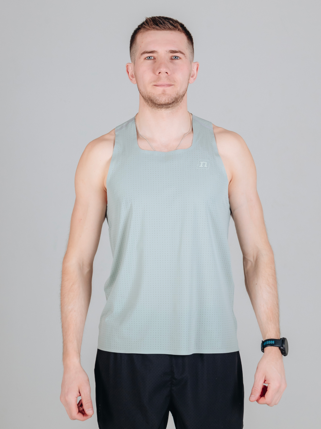 Беговая майка Noname Pace Singlet 26 dusty green