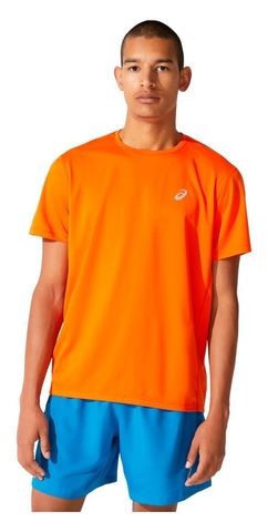 Asics Katakana Ss Top футболка для бега мужская оранжевая