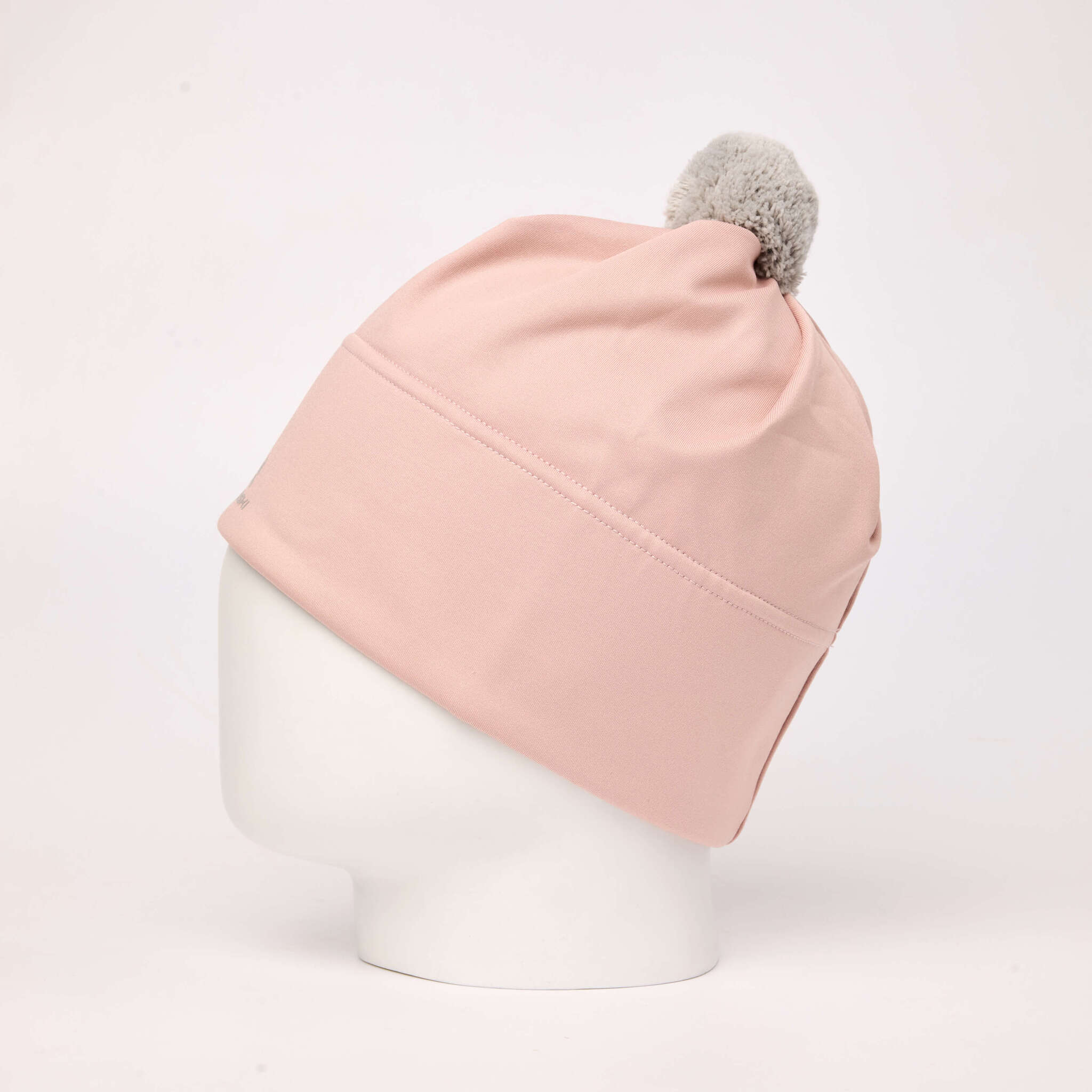 Тренировочная шапка с помпоном Nordski Train soft pink - 2