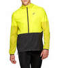 Asics Packable Jacket куртка для бега мужская черная-желтая - 2