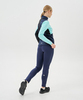 Женский тренировочный лыжный костюм Nordski Advance mint-blueberry - 3