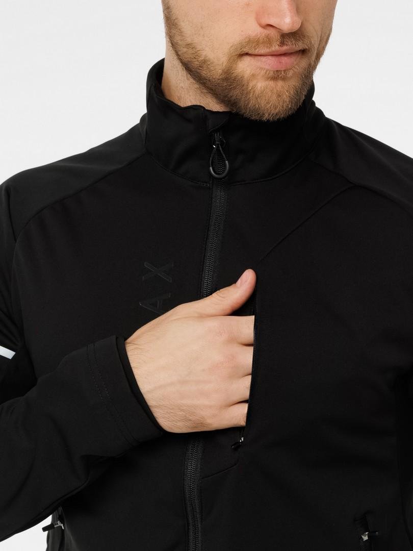 Мужская тренировочная куртка Moax Dynamic черная - 4