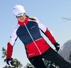 Женская тренировочная лыжная куртка Nordski Pro 2.0 white-red-blue - 2