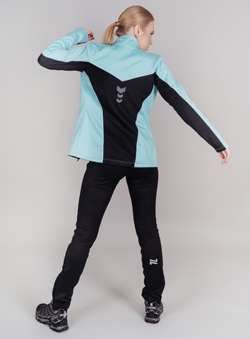 Детский утепленный разминочный костюм Nordski Jr Base mint