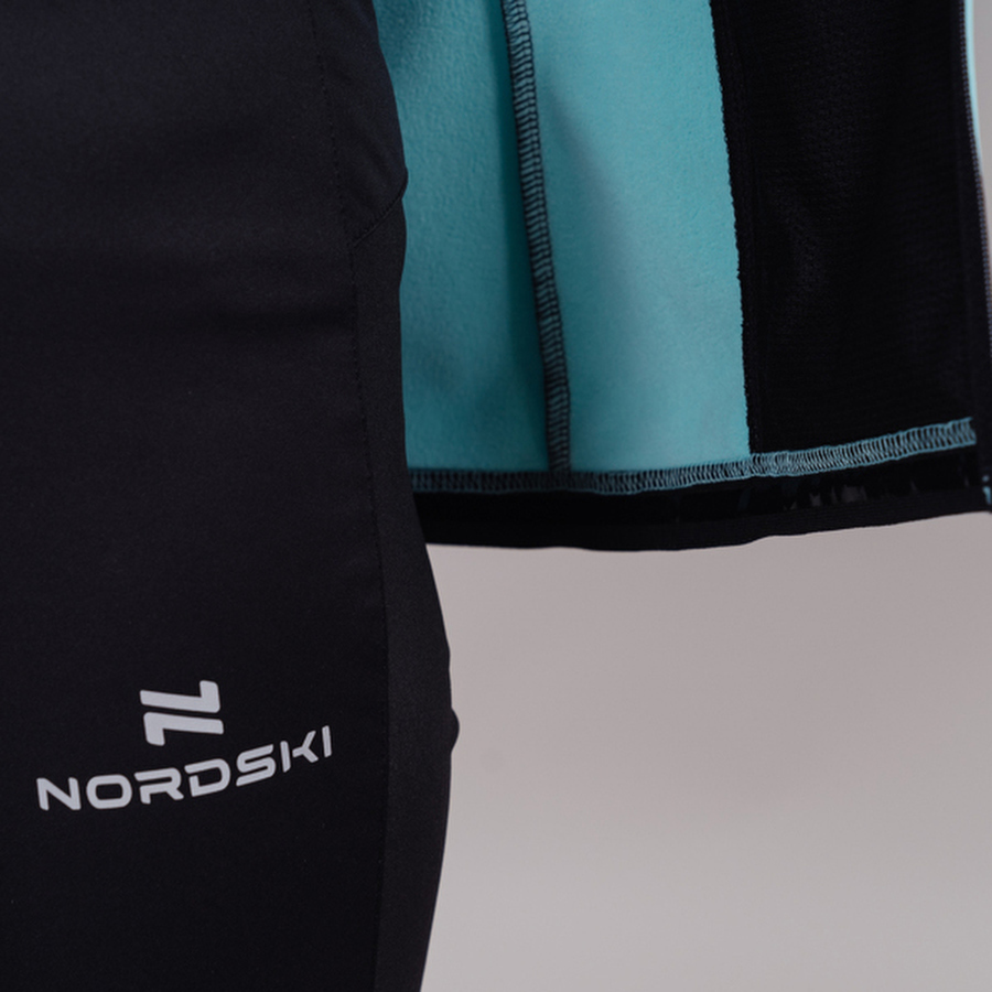 Детский утепленный лыжный костюм Nordski Jr Base mint - 8