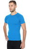 Термобелье мужское Brubeck Active Wool термофутболка голубая - 2