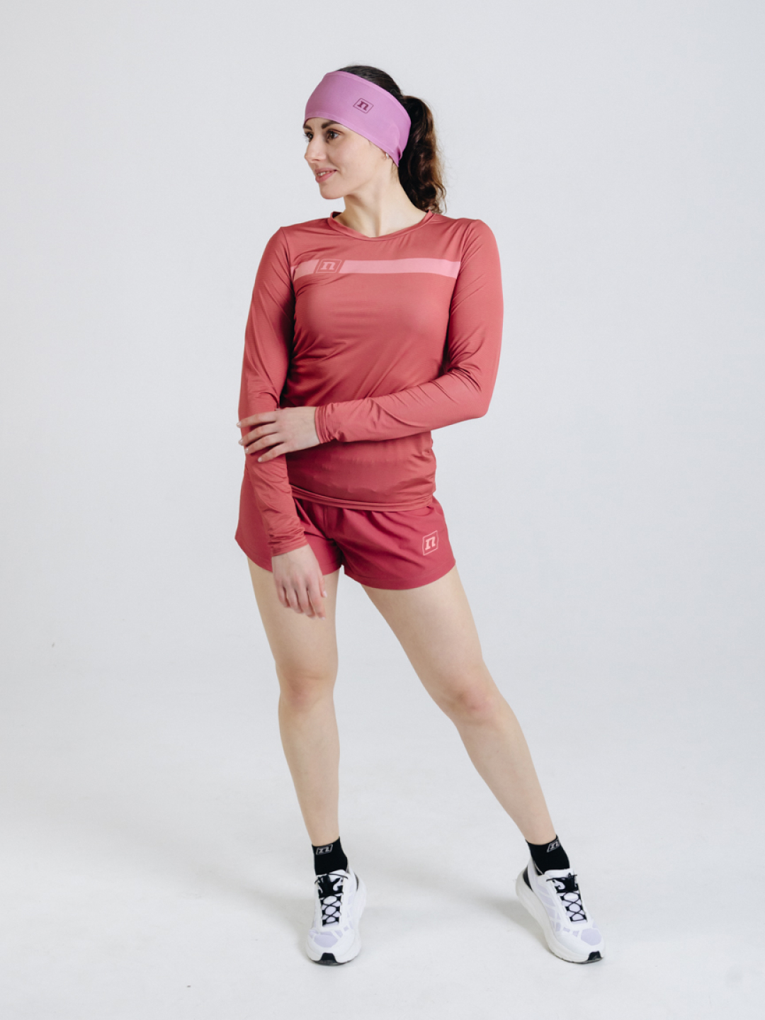 Женский тренировочный лонгслив Noname Miler LS WOS 25 barberry - 7