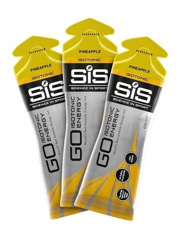 Набор углеводных гелей SIS Go Isotonic Gel ананас
