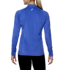 Asics LS 1/2 Zip Top Женская беговая рубашка синяя - 1