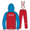 Nordski National прогулочный лыжный костюм мужской Red - 9