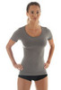 Термобелье женское Brubeck Comfort Wool футболка серая - 3