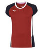 Mizuno Premium High Kyu Tee футболка для волейбола женская красная-синяя - 1