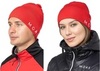 Вязаная шапка с шерстью Moax Tradition Sport красная - 1