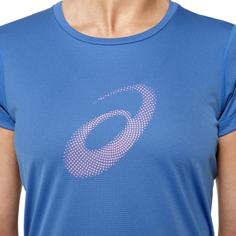 Asics GRAPHIC SS TOP Футболка женская (0830) - 2