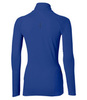 ASICS LS 1/2 ZIP JERSEY женская рубашка для бега синяя - 2