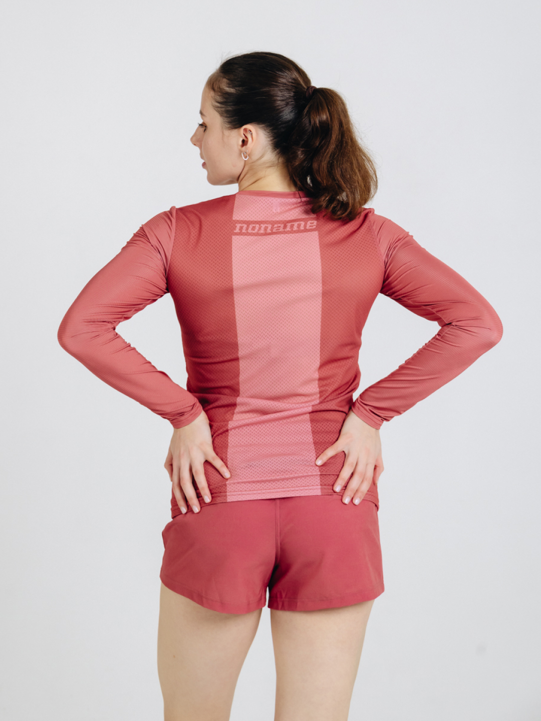 Женский тренировочный лонгслив Noname Miler LS WOS 25 barberry - 4