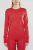 Craft Fuseknit Comfort термобелье рубашка женская red - 2