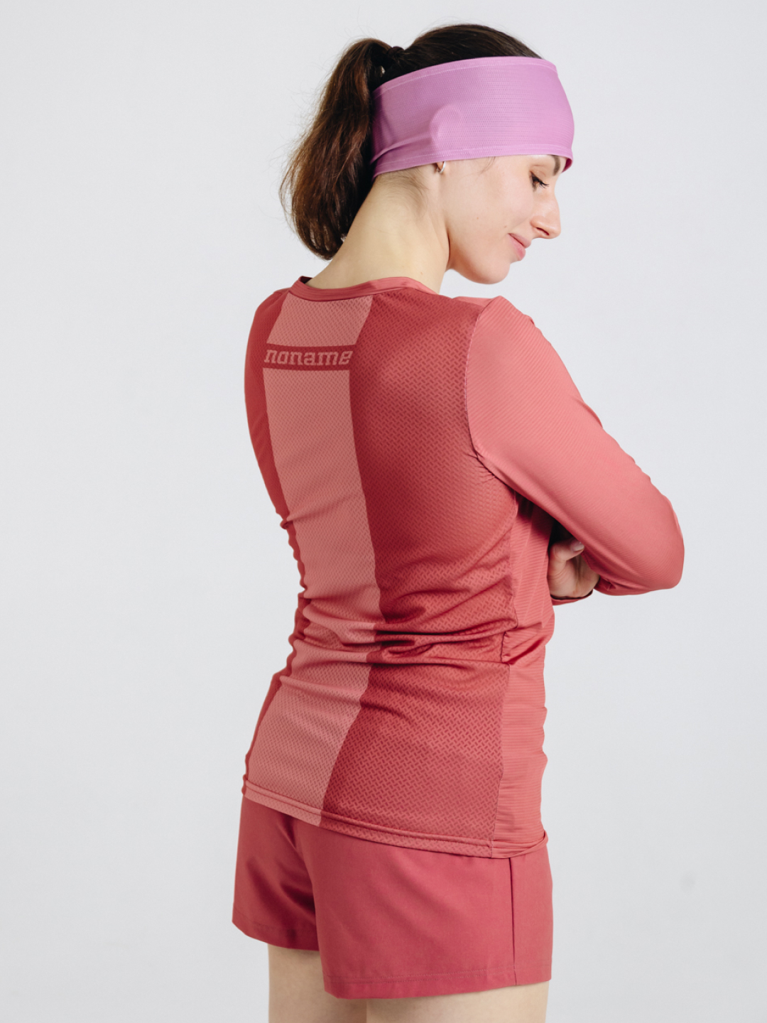Женский тренировочный лонгслив Noname Miler LS WOS 25 barberry - 3