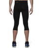 Тайтсы Asics Tiger Knee Tight 3/4 мужские с желтыми полосами - 2