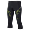 Тайтсы Asics Tiger Knee Tight 3/4 мужские с желтыми полосами - 3