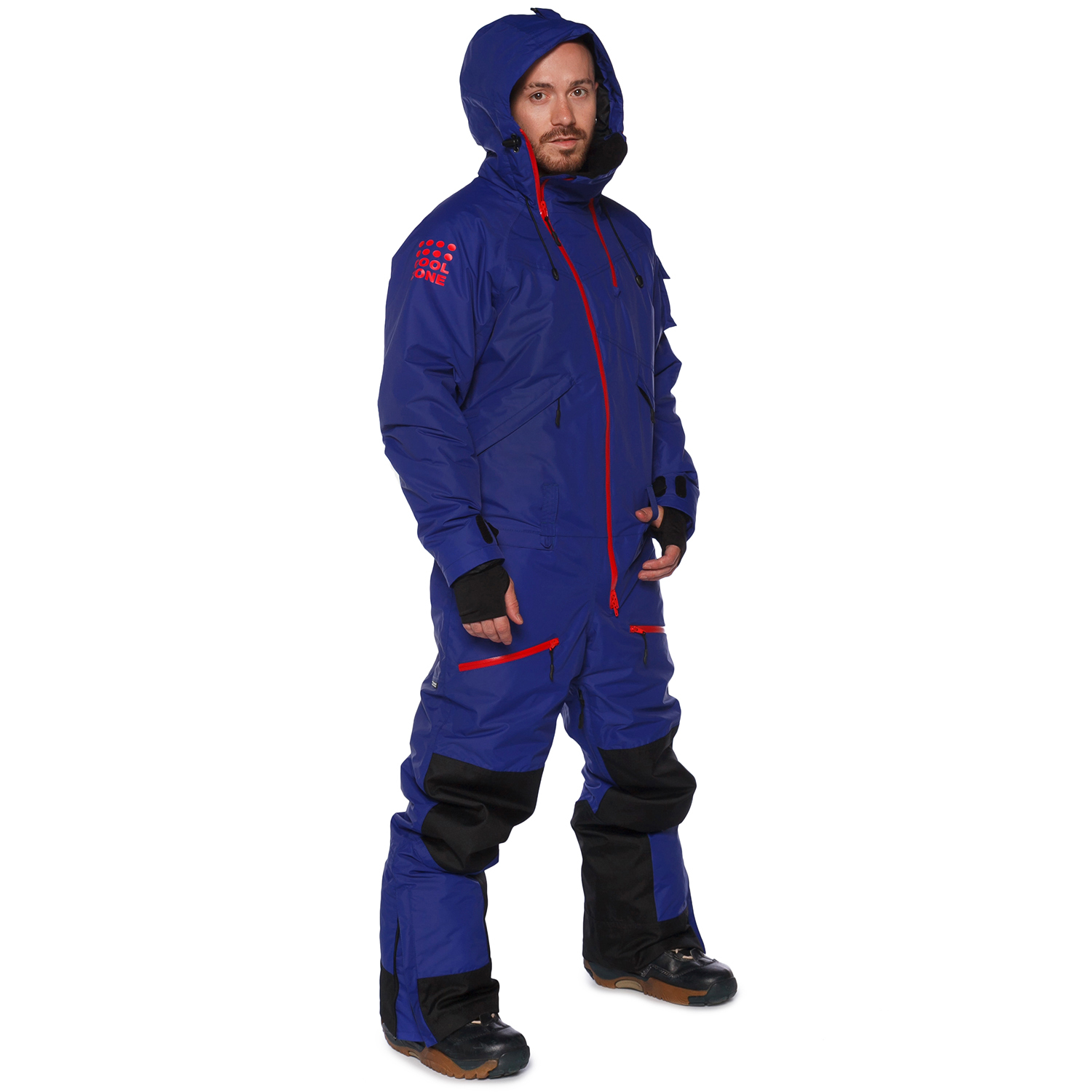 Комбинезон для сноуборда COOL ZONE KITE мужской синий - 4