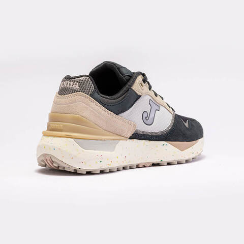 Женские кроссовки для бега Joma Serie Lady серо-розовые