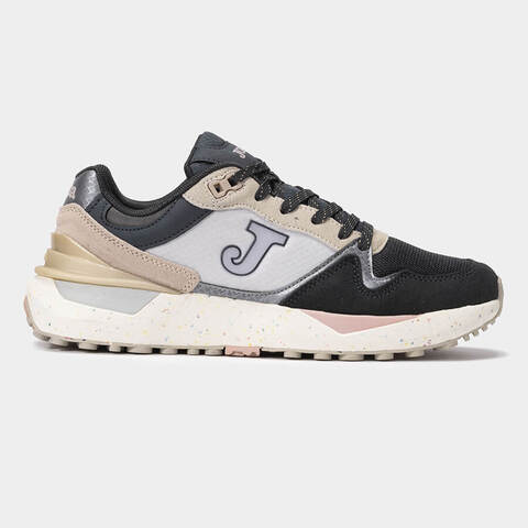 Женские кроссовки для бега Joma Serie Lady серо-розовые