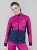 Женская тренировочная лыжная куртка Nordski Pro fuchsia-blue - 4