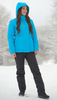 Nordski Mount лыжная утепленная куртка женская blue - 3