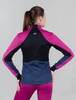 Женская тренировочная лыжная куртка Nordski Pro fuchsia-blue - 5