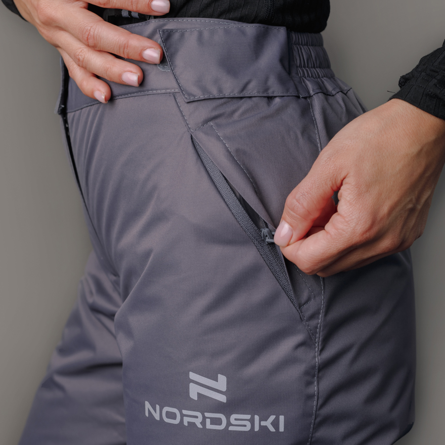 Nordski Motion женский прогулочный костюм raspberry-grey - 9