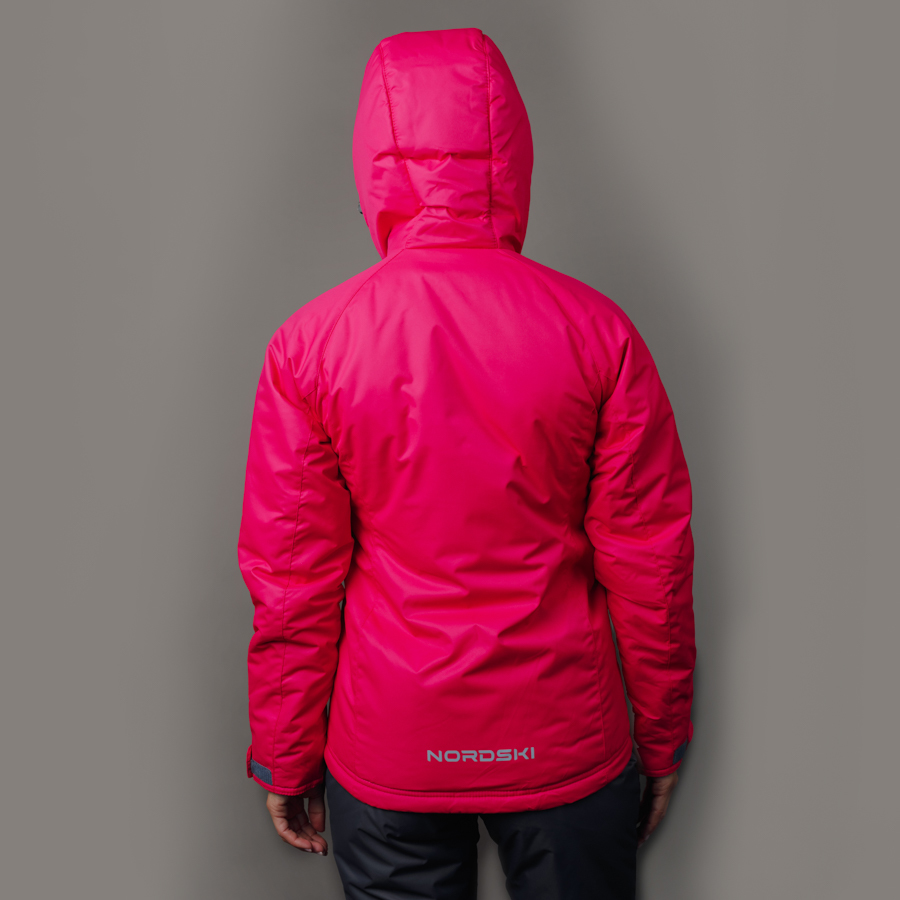 Nordski Motion женский прогулочный костюм raspberry-grey - 5