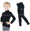 Комплект термобелья из шерсти мериноса Norveg Soft  детский Black - 1