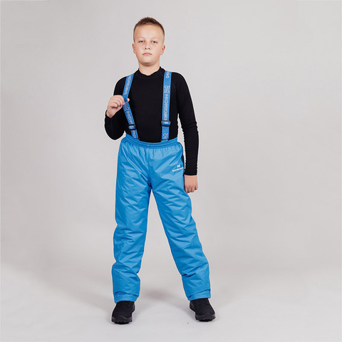 Nordski Junior теплые лыжные брюки детские blue