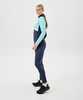 Женский тренировочный лыжный костюм Nordski Advance mint-blueberry - 2