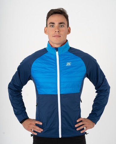 Мужская лыжная куртка Noname Hybrid 22 navy-blue