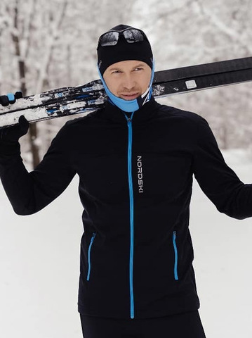 Nordski Active лыжная куртка мужская черная