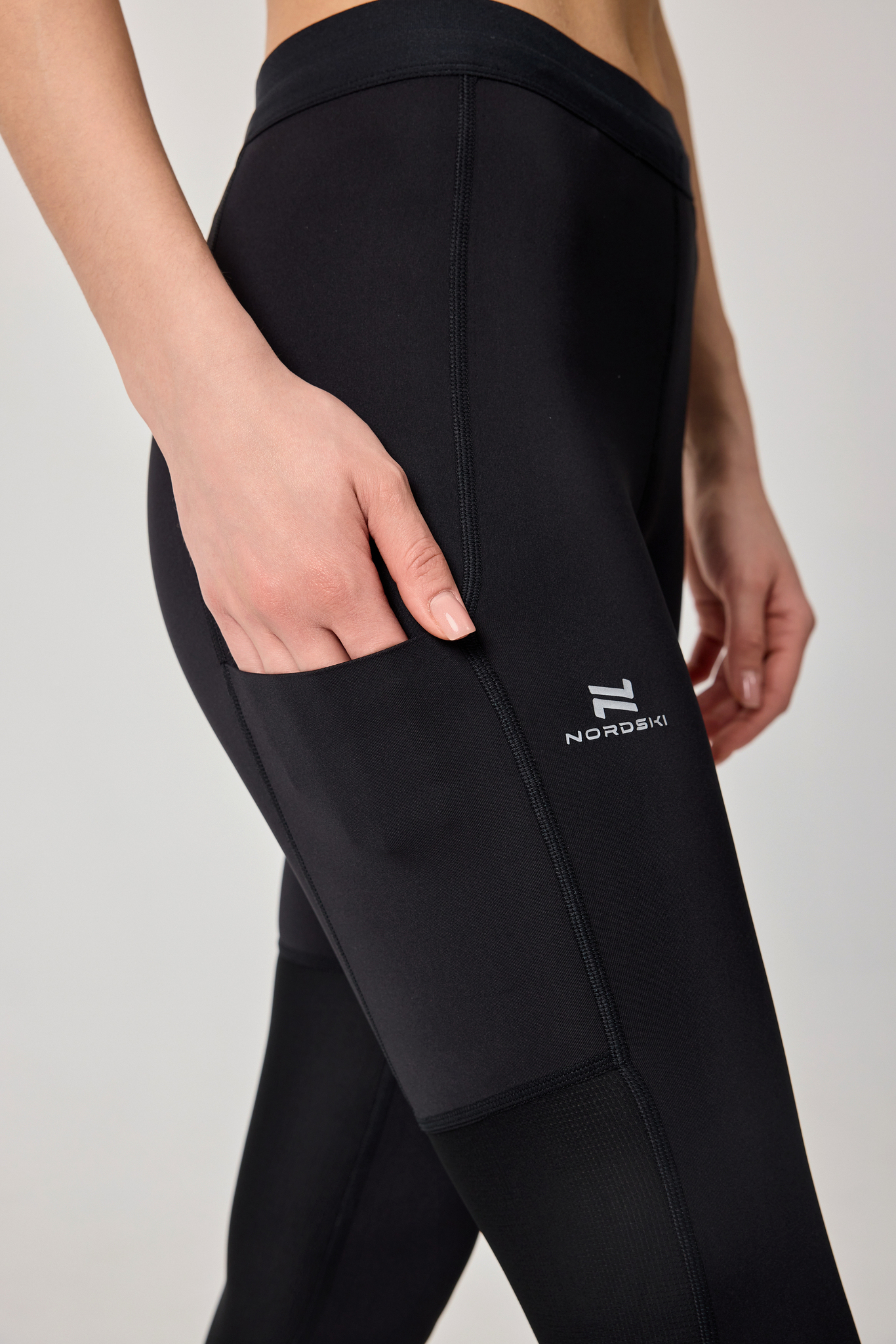 Женский комплект для бега Nordski Pro 2.0 coral-black - 19